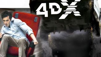 Kopání do zad, sprška či vítr: Cinema City nabídne filmy ve 4D