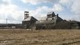 Cínovec: budova starého závodu na zpracování cínovecké rudy zbouraná v roce 2011