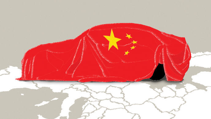 Levné čínské elektromobily zaplavují západní trhy.