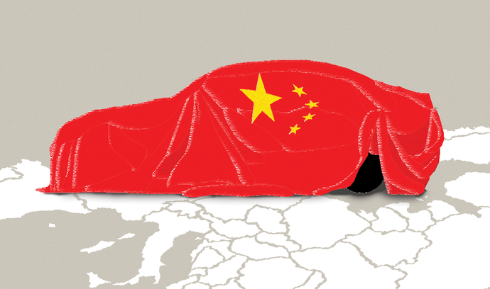 Levné čínské elektromobily zaplavují západní trhy.