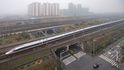 Rychlovlak, který spojuje Peking a Šanghaj, dosahuje nejvyšší průměrné rychlosti na světě