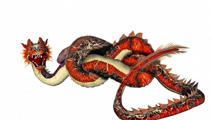 Čínský drak mimo formu?