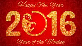 7. února 2016 začal nový lunární rok Ohnivé Opice