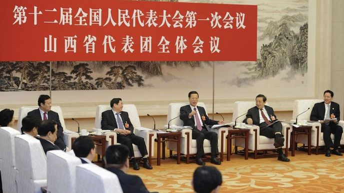 Čínští komunističtí politici, ilustrační foto