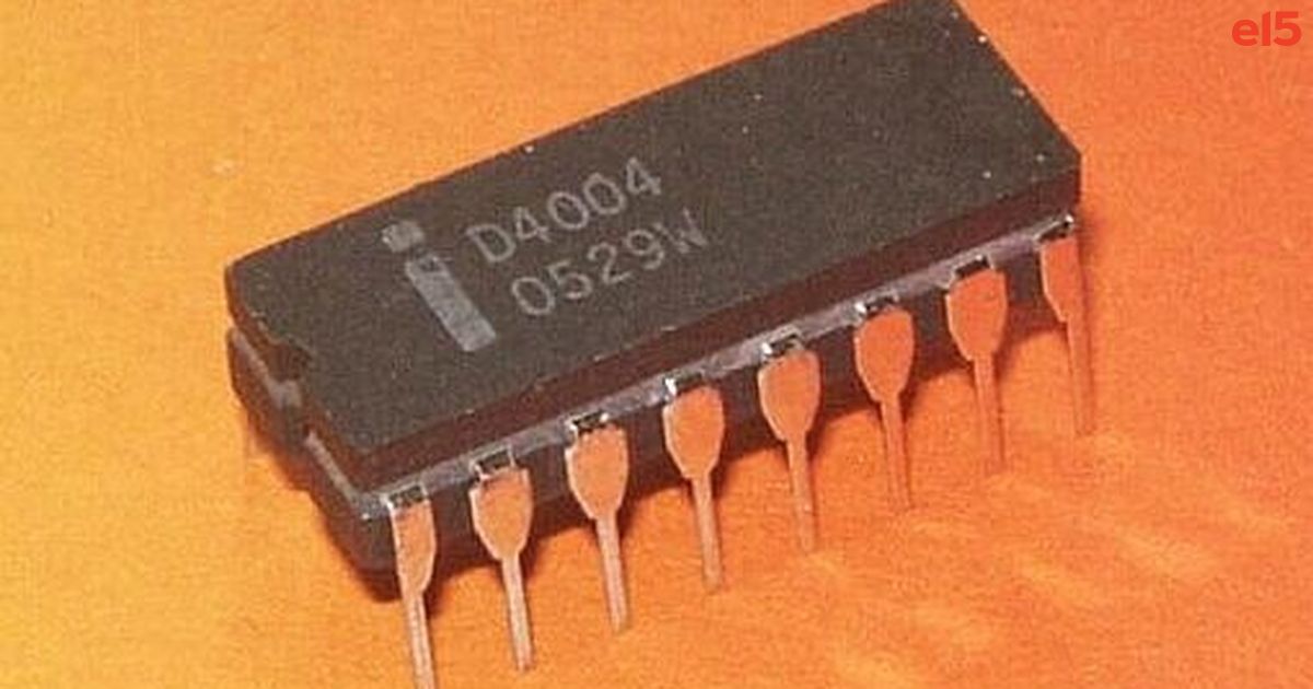 Intel 4004 Arduino Intel 4004: náhodný procesor, který změnil svět | e15.cz