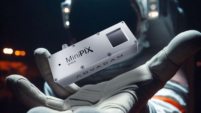 Ilustrace zařízení společnosti Advacam Ilustrace zařízení společnosti Advacam