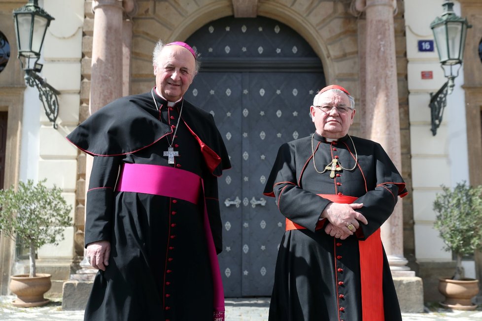 Dominik Duka a Jan Graubner