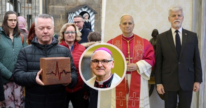 Petr Pavel přijal oběti sexuálního zneužívání v katolické církvi. Žádají o vznik nezávislé komise, sejdou se i s arcibiskupem.