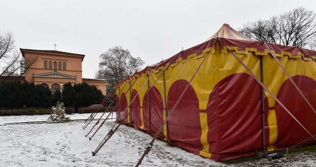 V parku Lužánky vyrostlo divadelní šapitó. Vytápěný stan nechalo postavit Národní divadlo Brno, které v aktuální sezoně kvůli rekonstrukci Janáčkovy scény hraje v nezvyklých místech, kromě Lužánek také na výstavišti.