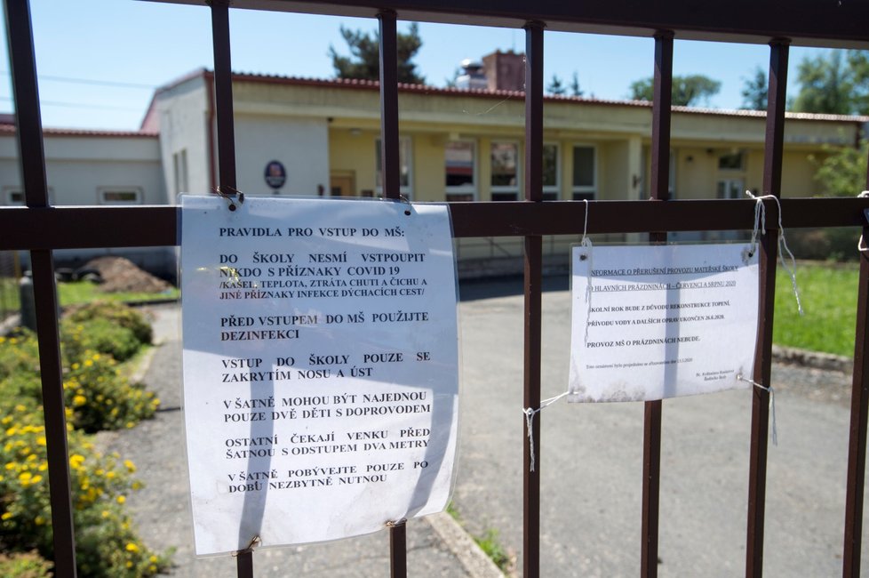 Obec Církvice na Kutnohorsku, kde se rozšířila nákaza koronavirem (10. 7. 2020)