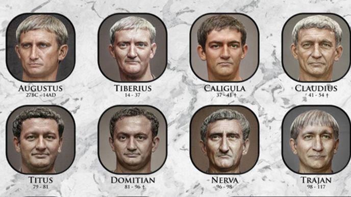 Jak skutečně vypadali římští císaři