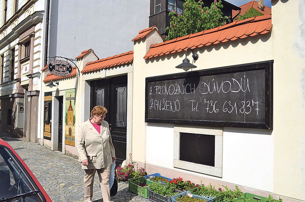 Restaurace byla v pondělí  zavřená