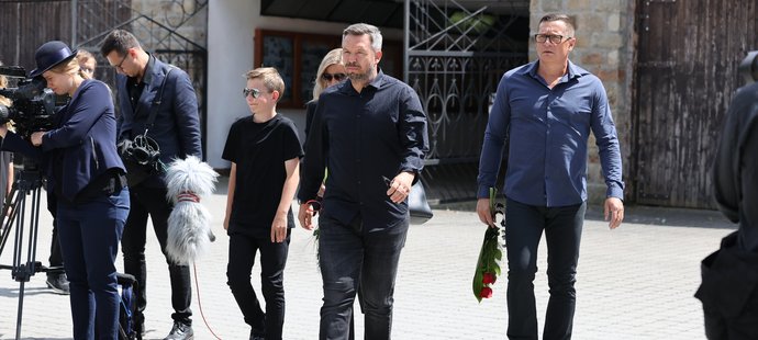 Trenér fotbalistů Příbrami Pavel Horváth přichází na pohřeb Mariána Čišovského