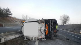 Nehoda cisterny u Tábora