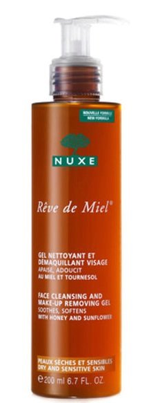 Nuxe šetrný čisticí a odličovací gel Reve de Miel, 245 Kč (200ml), koupíte na www.nuxe-lekarny.cz