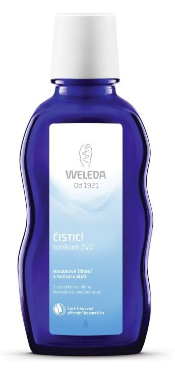 Weleda čisticí tonikum 2v1, 321 Kč (100ml), koupíte na www.weleda.cz