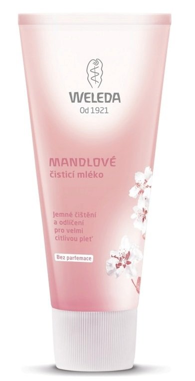 Weleda mandlové čisticí mléko, 279 Kč (75ml), koupíte na www.weleda.cz