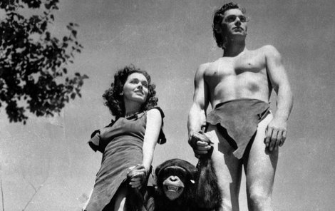 1936 - Čita s Maureen O´Sullivan a Johnnym Weissmullerem.