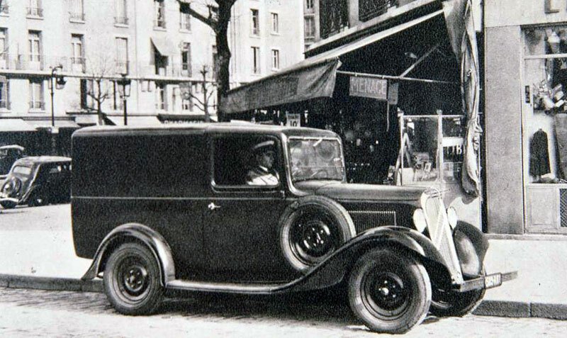 Citroën Rosalie Fourgon 500 kg