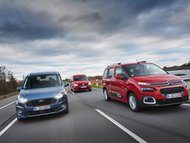 Citroën Berlingo vs. Ford Tourneo Connect vs. Volkswagen Caddy