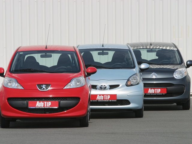 Citroën C1/Peugeot 107/Toyota Aygo 