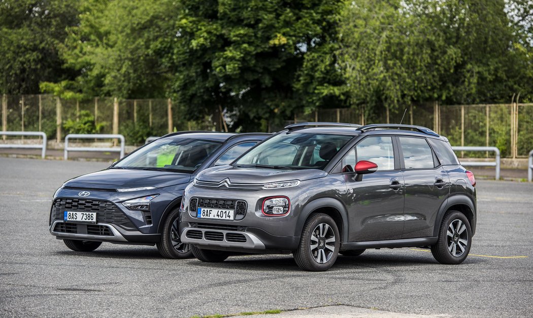 Citroën C3 Aircross vs. Hyundai Bayon