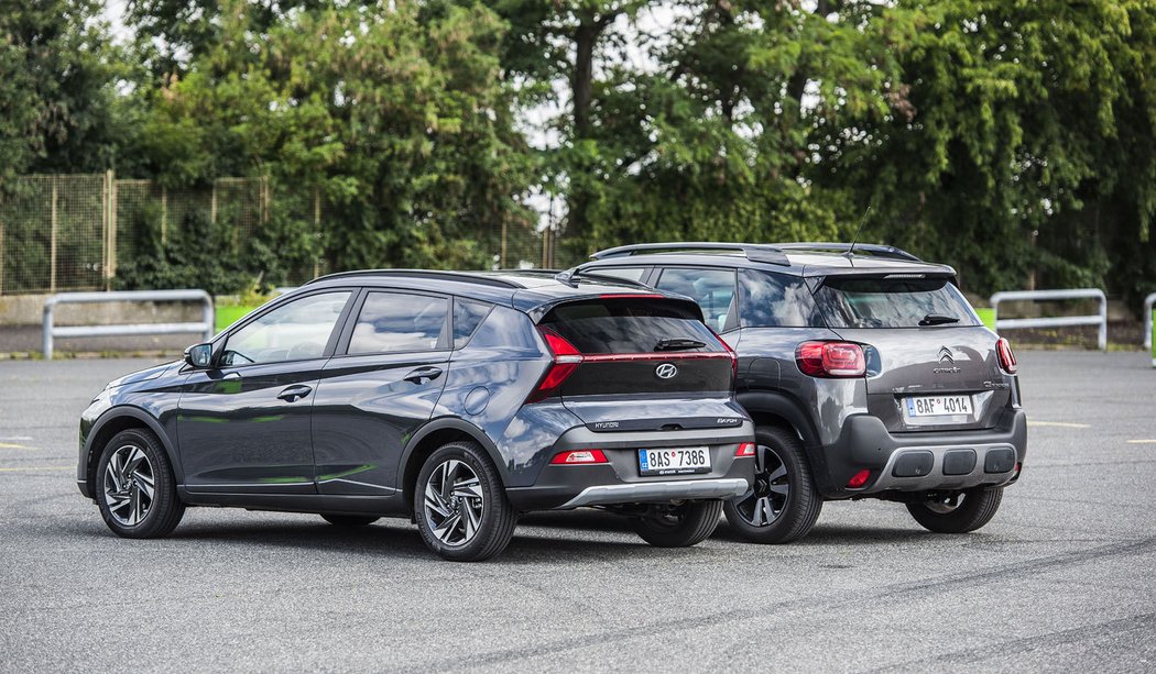 Citroën C3 Aircross vs. Hyundai Bayon