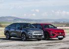 Citroën C4 X 1.2 PureTech EAT8 vs. Peugeot 408 1.2 PureTech EAT8 – Když dva nedělají totéž