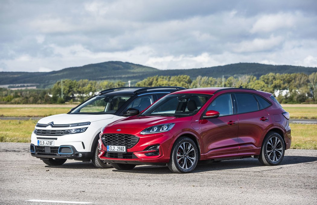 Citroën C5 Aircross Hybrid vs. Ford Kuga PHEV