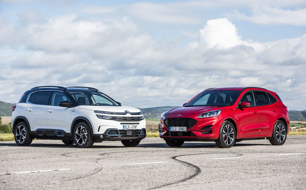 Citroën C5 Aircross Hybrid vs. Ford Kuga PHEV