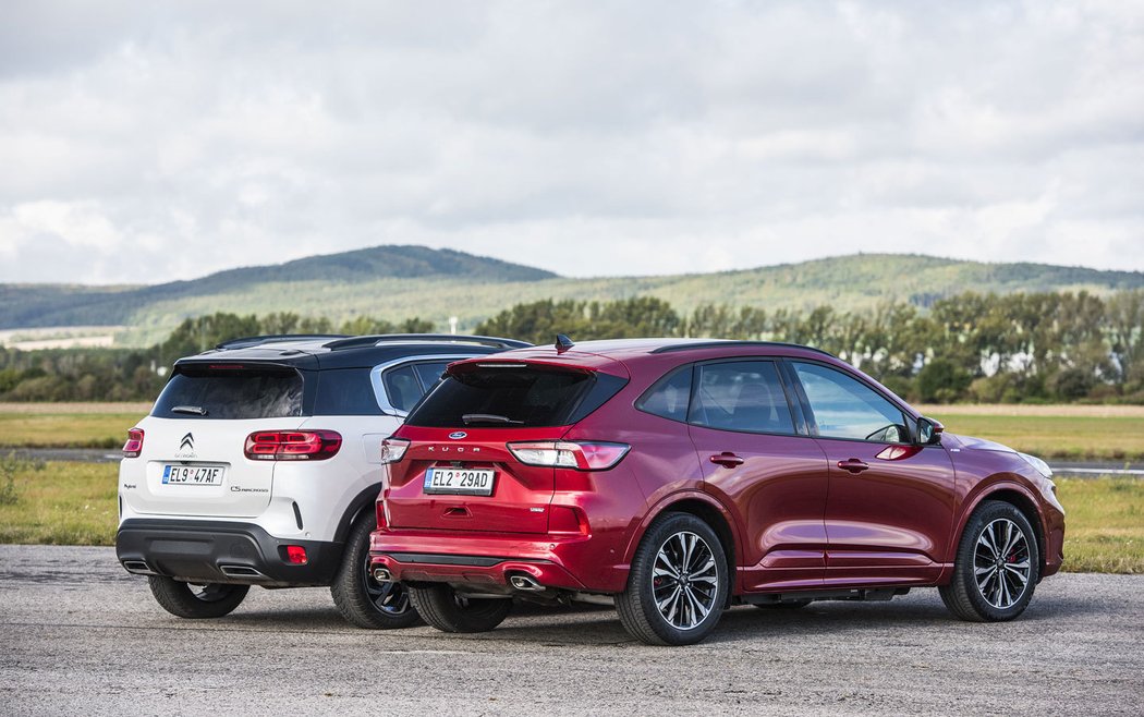 Citroën C5 Aircross Hybrid vs. Ford Kuga PHEV