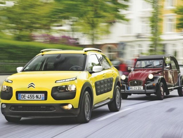 Citroën C4 Cactus vs. Citroën 2 CV 