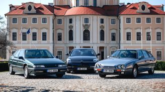 Citroën CX, Citroën XM a Citroën C6 Citroën CX, Citroën XM a Citroën C6