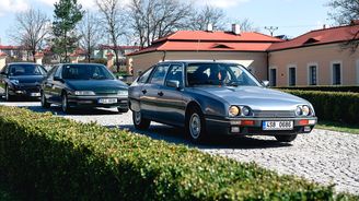 Citroën CX, Citroën XM a Citroën C6 Citroën CX, Citroën XM a Citroën C6
