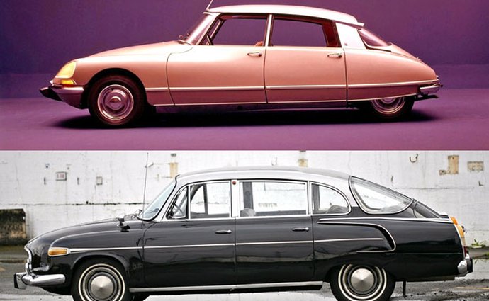 Designový duel: Citroën DS vs. Tatra 603