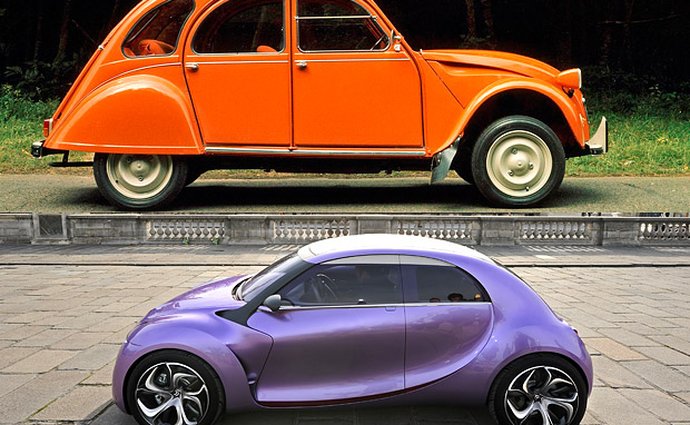 Designový duel: Citroën 2CV vs. REVOLTe