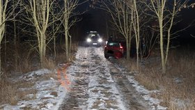 Policejní honička s citroenem málem smetla děti s koňmi.