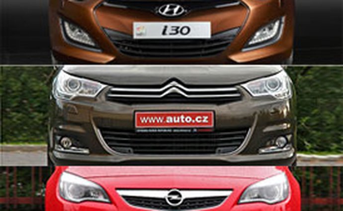Hyundai i30 vs Citroën C4 vs Opel Astra: Co koupit?