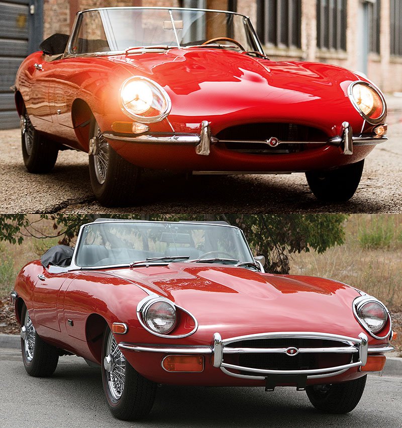 Jaguar E-Type - EU vs USA