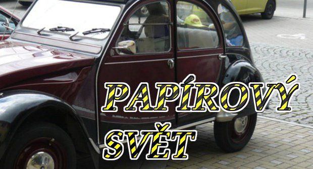 Papírový svět: Postavte si Citroën 2CV
