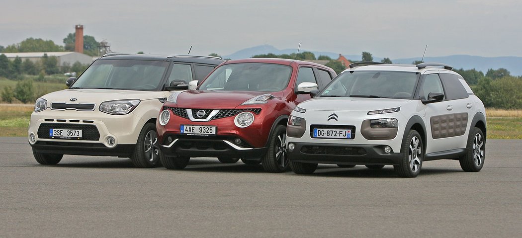 citroen kia nissan testy svetmotoru crossover