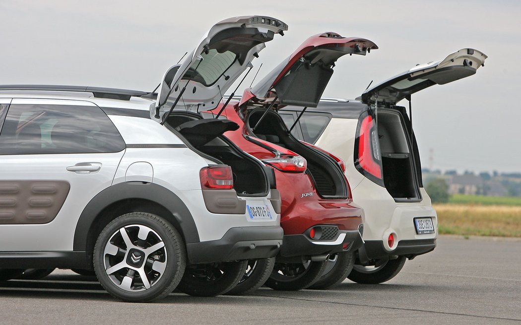 citroen kia nissan testy svetmotoru crossover