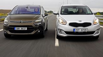 TEST Kia Carens 1.7 CRDi vs. Citroën C4 Picasso 1.6 e-HDi TEST Kia Carens 1.7 CRDi vs. Citroën C4 Picasso 1.6 e-HDi