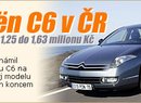 Citroën C6 v ČR: ceny od 1,25 do 1,63 milionu Kč