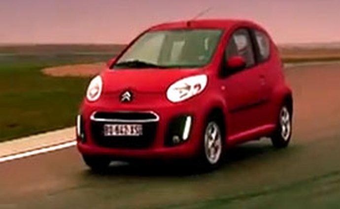 Video: Citroën C1 –  Městské mini na okruhu