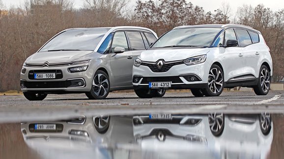 TEST Citroën Grand C4 Picasso 2.0 BlueHDi vs. Renault Grand Scénic 1.6 dCi – Francouzští grandi