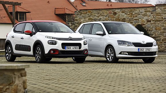 TEST Citroën C3 1.2 PureTech vs. Škoda Fabia 1.2 TSI – Excentrik, nebo konzervativec?
