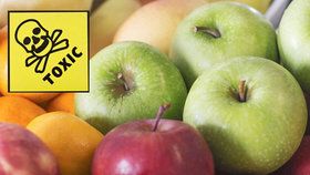 Zejména citrusy a jablka jsou v Evropě plné pesticidů, který může dětem poškodit mozek.