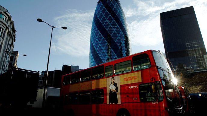 City of London už není nejdůležitější čtvrtí pro evropské akcie