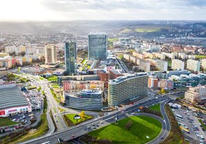 Mrakodrap City Tower na Pankráci by už neměl být jediným mrakodrapem v Praze. Výškové budovy mohou vyrůst i v dalších 14 lokalitách.